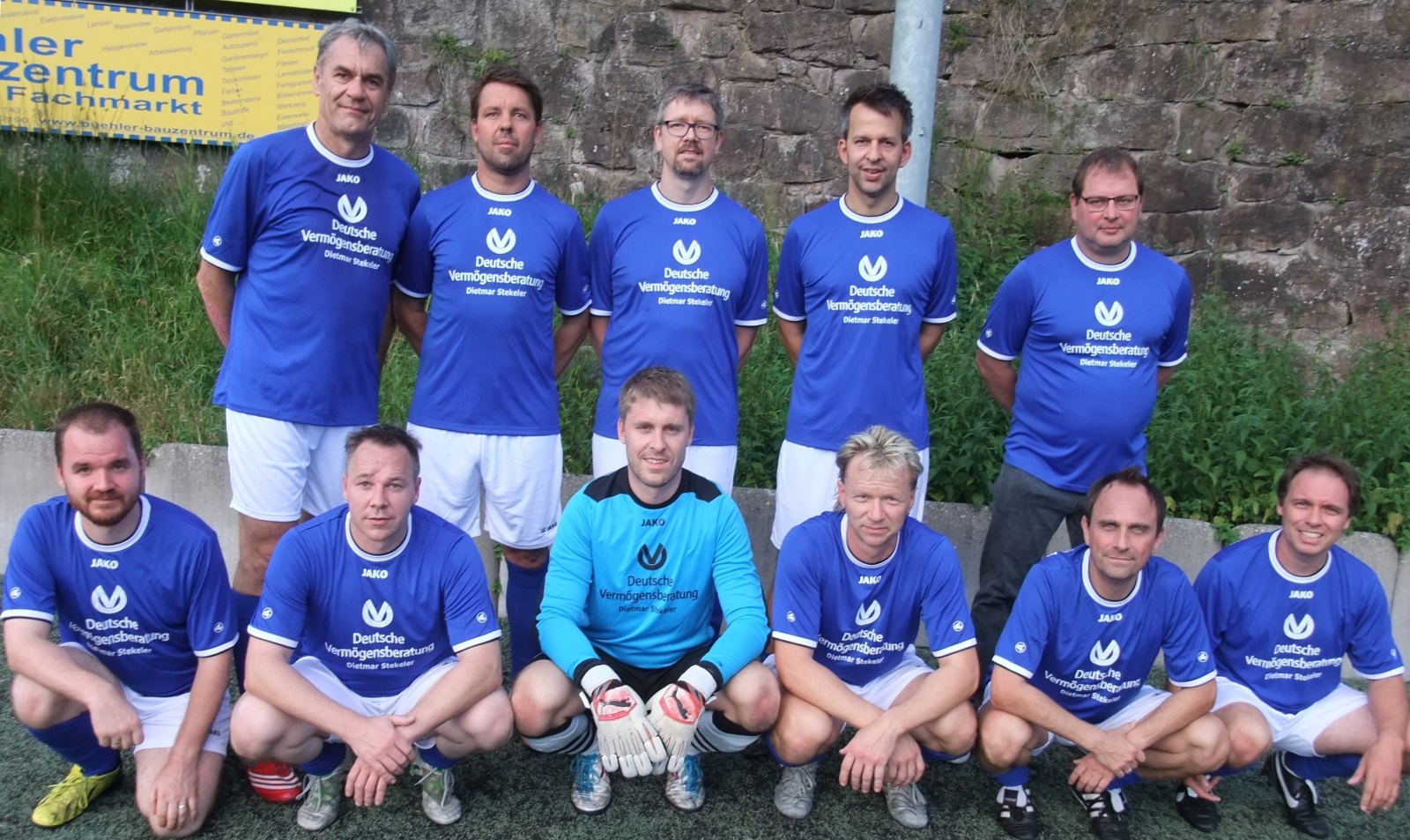 Senioren der Kickers in der Saison 2013/2014 beim Turnier in Lauterbach