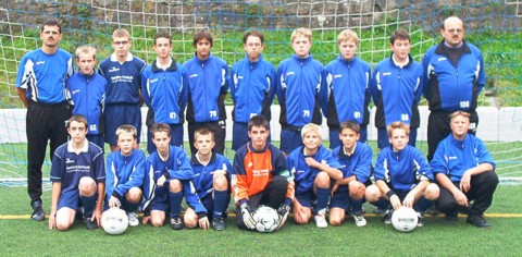 Die C-Junioren des FV Kickers 09 Lauterbach Saison 2002/2003