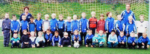 Die F-Junioren der Kickers Saison 2002/2003