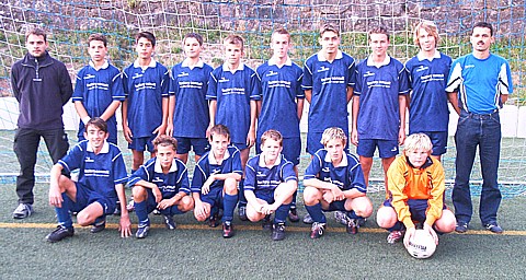 Die C1-Junioren der SGM Lauterbach / Schramberg Saison 2003/2004