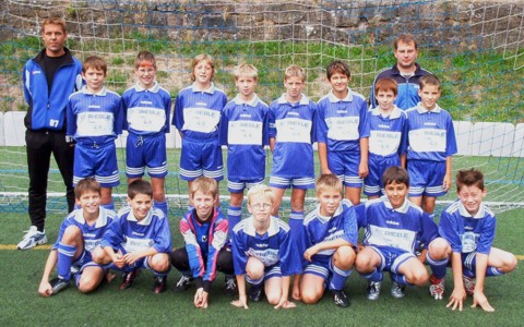 Die D-Junioren des FV Kickers 09 Lauterbach Saison 2003/2004