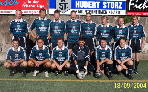 Senioren der Kickers in der Saison 2004/2005