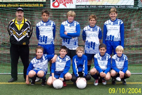 Die C2-Junioren der SGM Lauterbach / Schramberg Saison 2004/2005