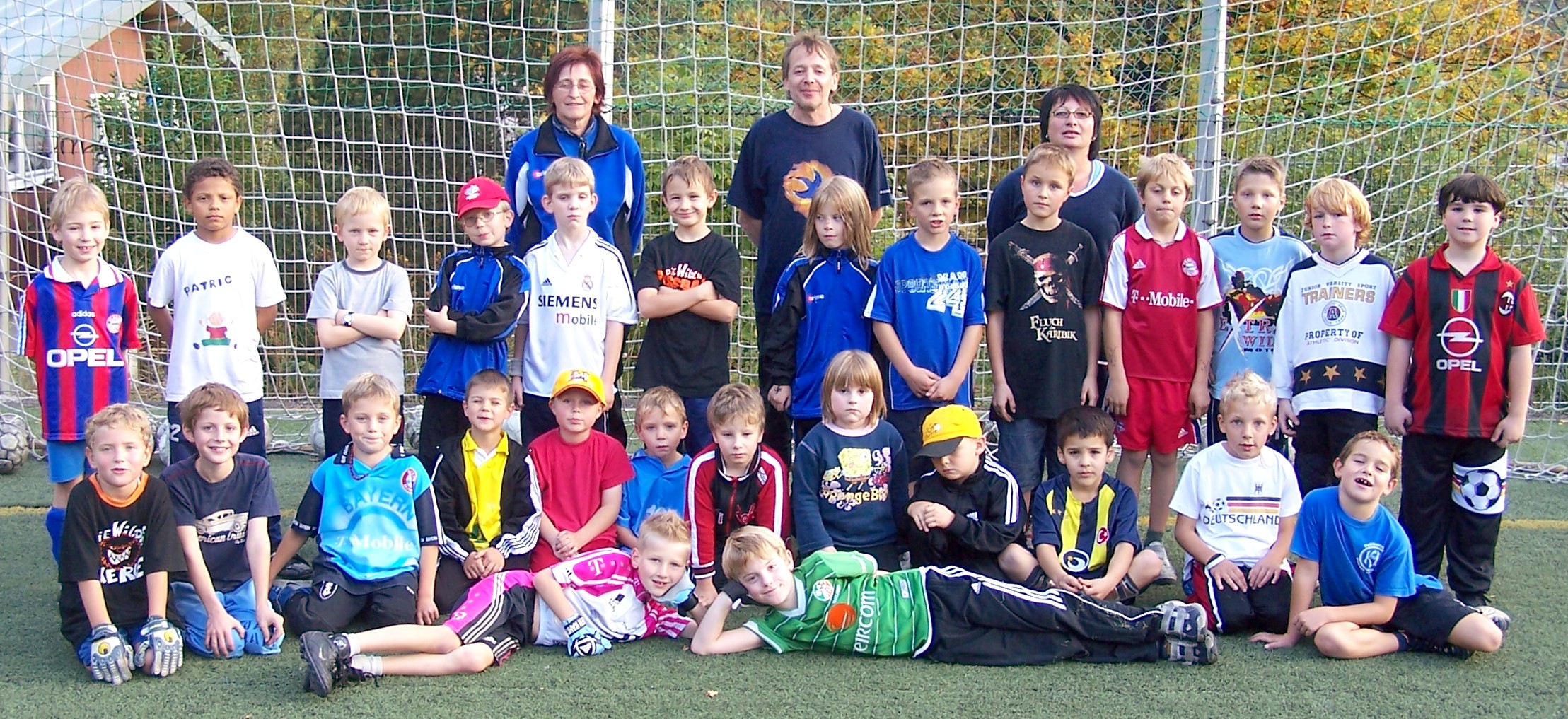 Die F-Junioren der Kickers Saison 2005/2006