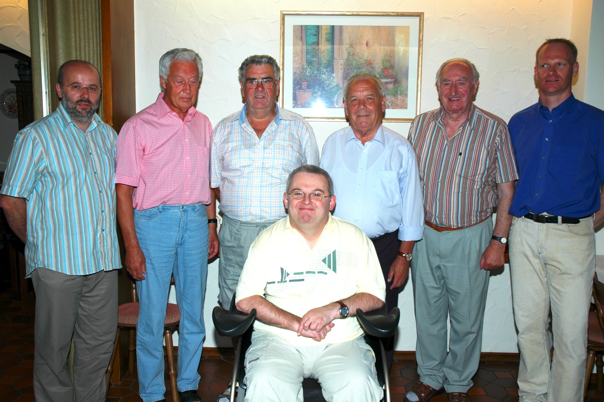 Mitgliederehrung bei der Generalversammlung 2006