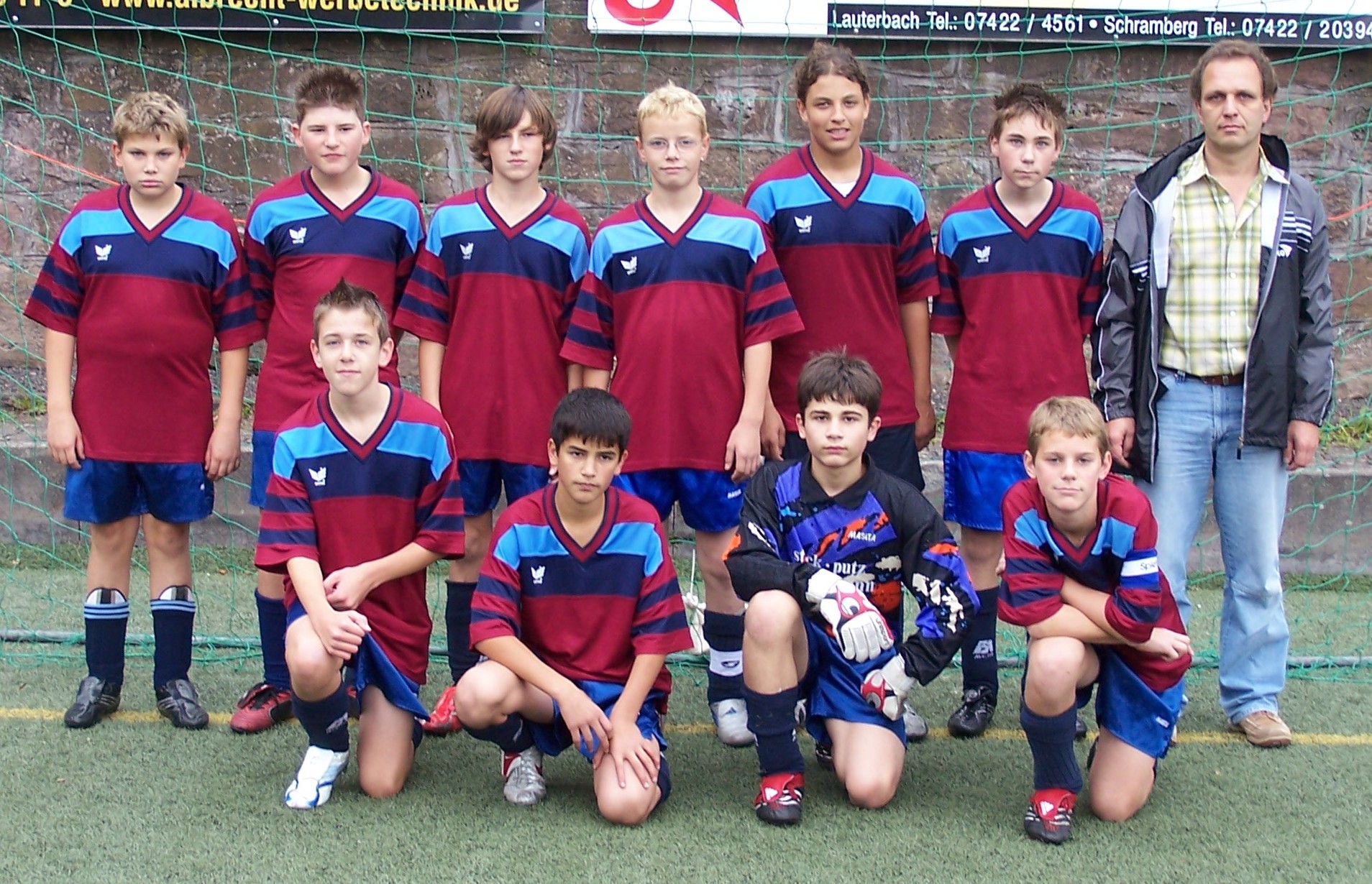 Die C-Junioren des FV Kickers 09 Lauterbach Saison 2006/2007