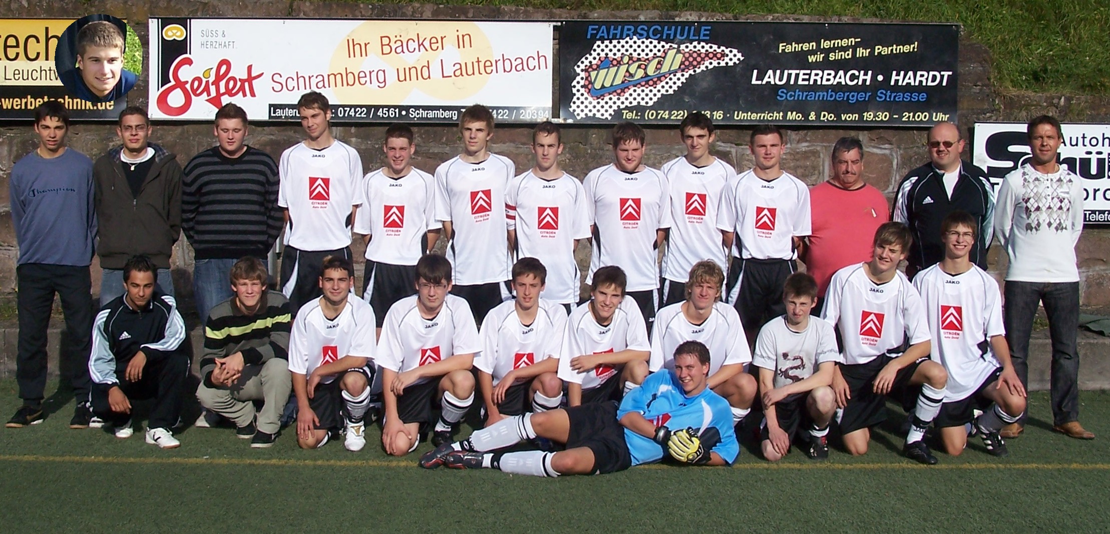 Die A-Junioren des FV Kickers 09 Lauterbach Saison 2007/2008