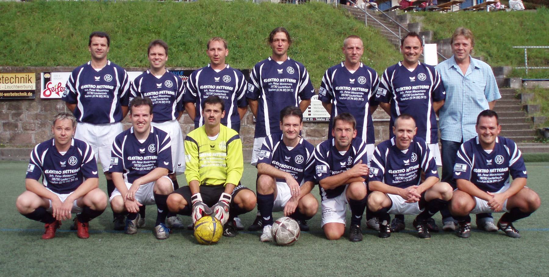 Senioren der Kickers in der Saison 2007/2008