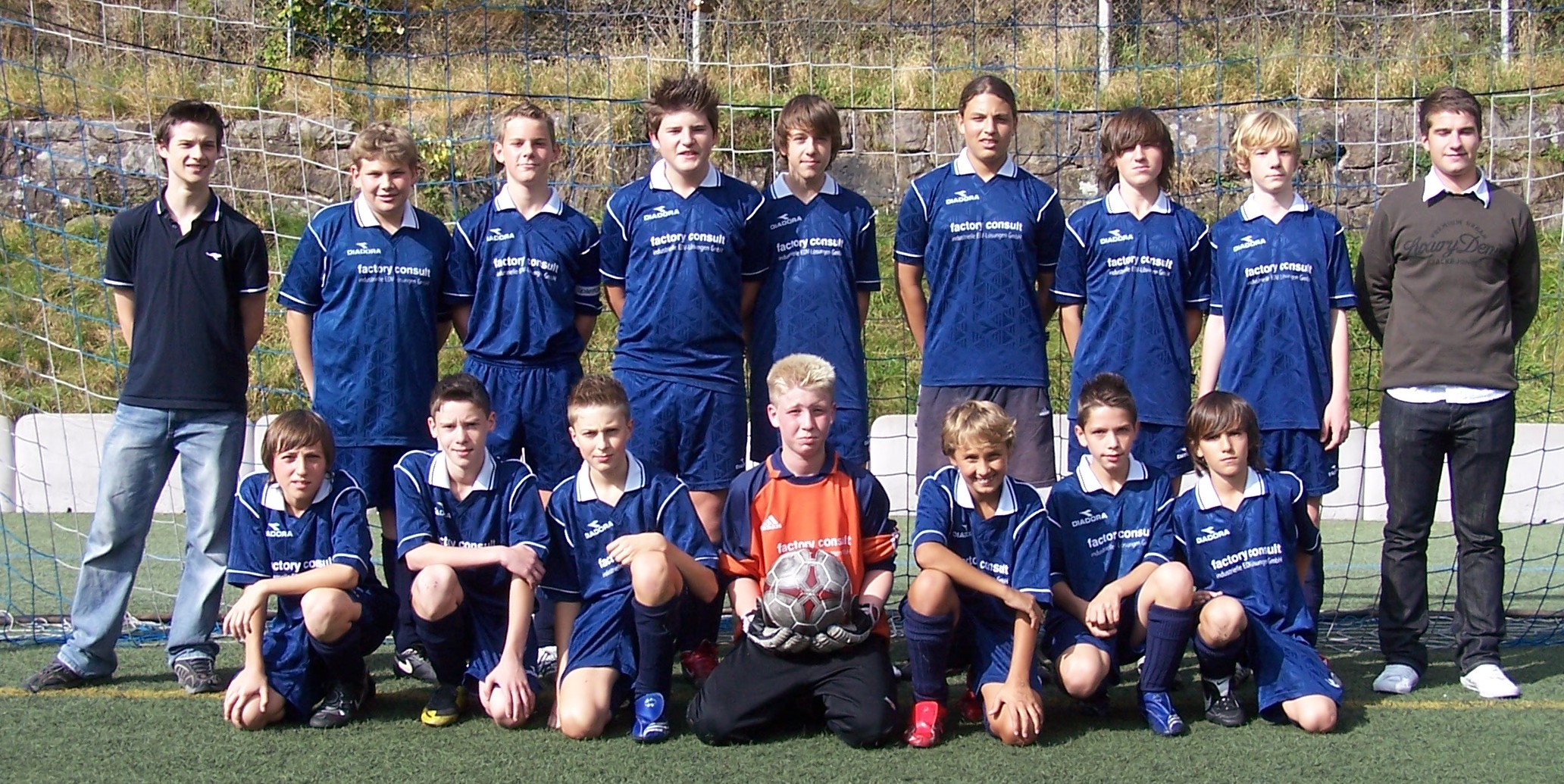 Die C-Junioren des FV Kickers 09 Lauterbach Saison 2007/2008