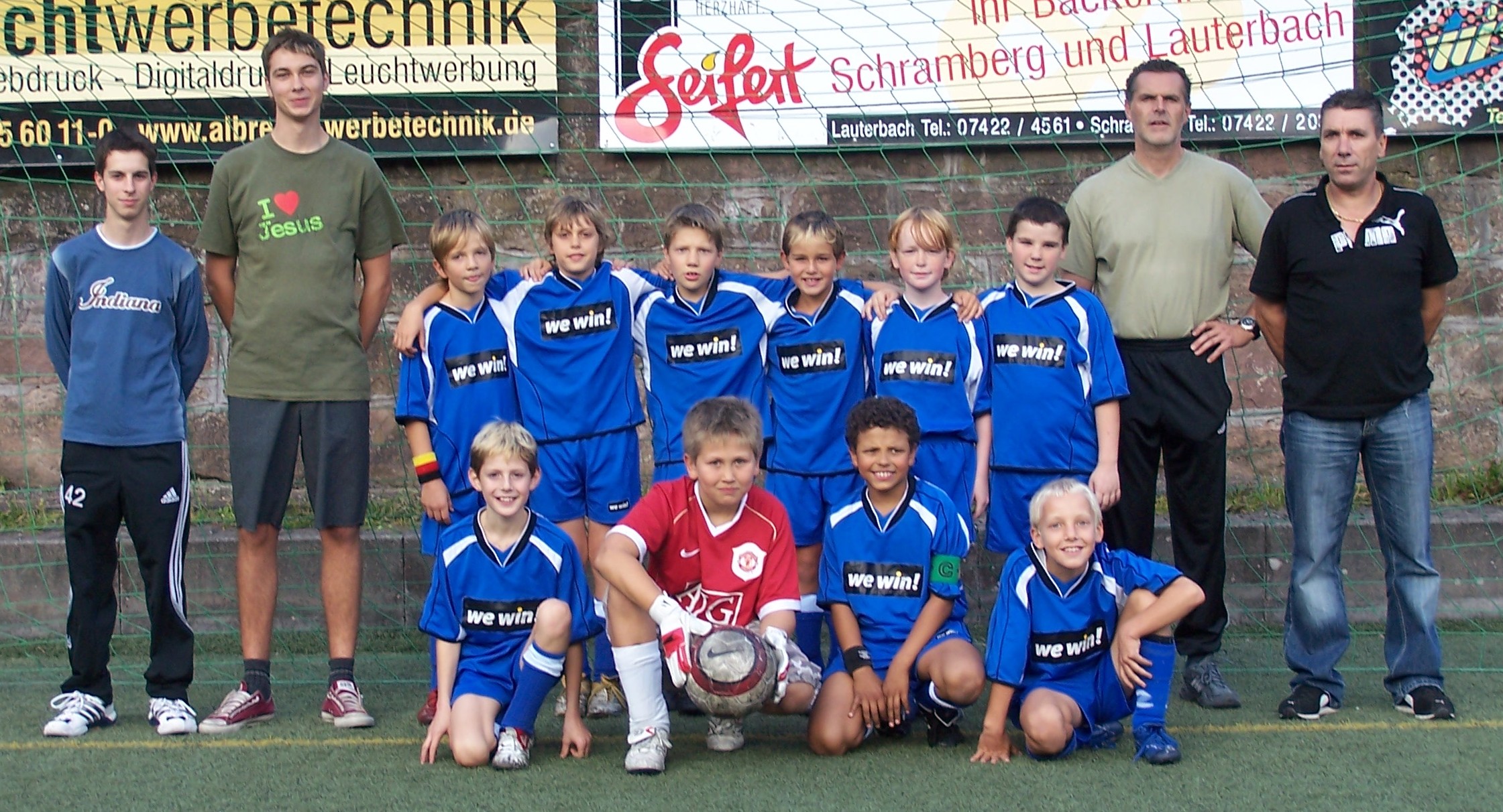 Die E1-Junioren der Kickers Saison 2007/2008