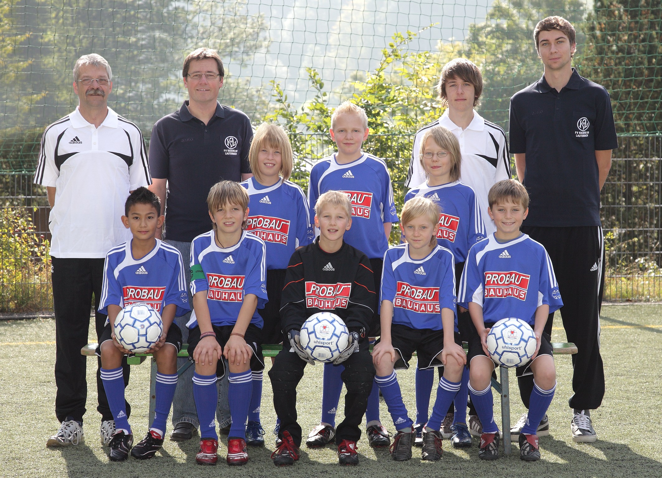 Die E1-Junioren der Kickers Saison 2008/2009