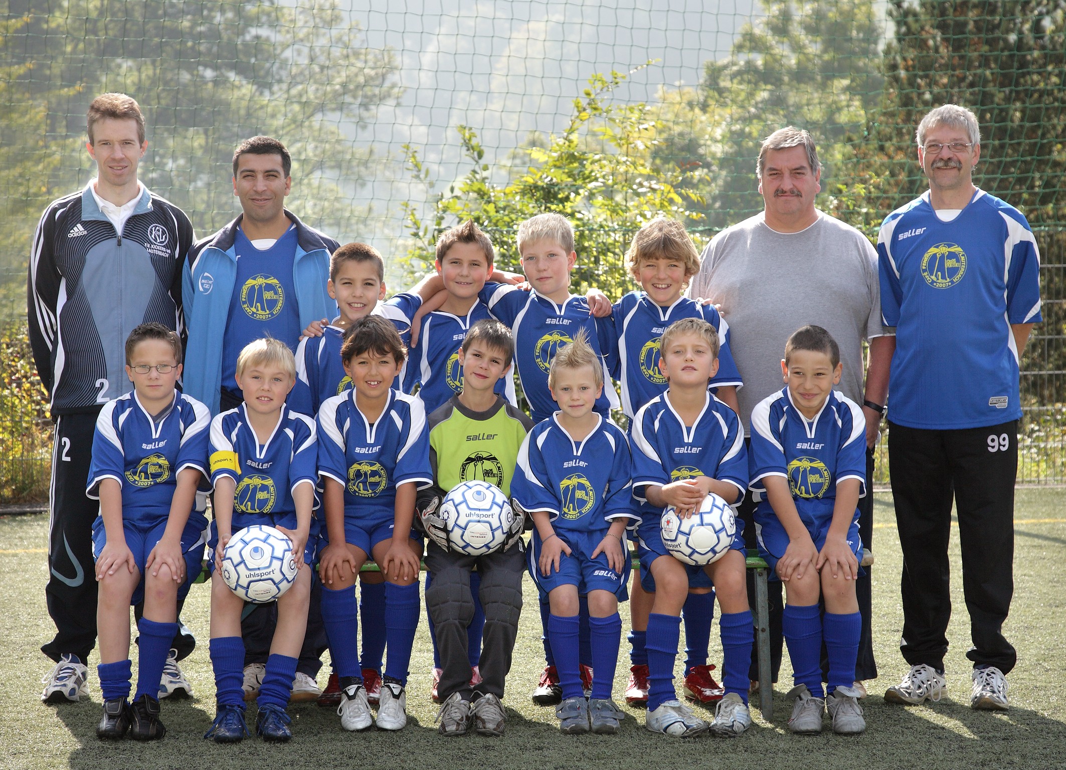 Die E2-Junioren der Kickers Saison 2008/2009