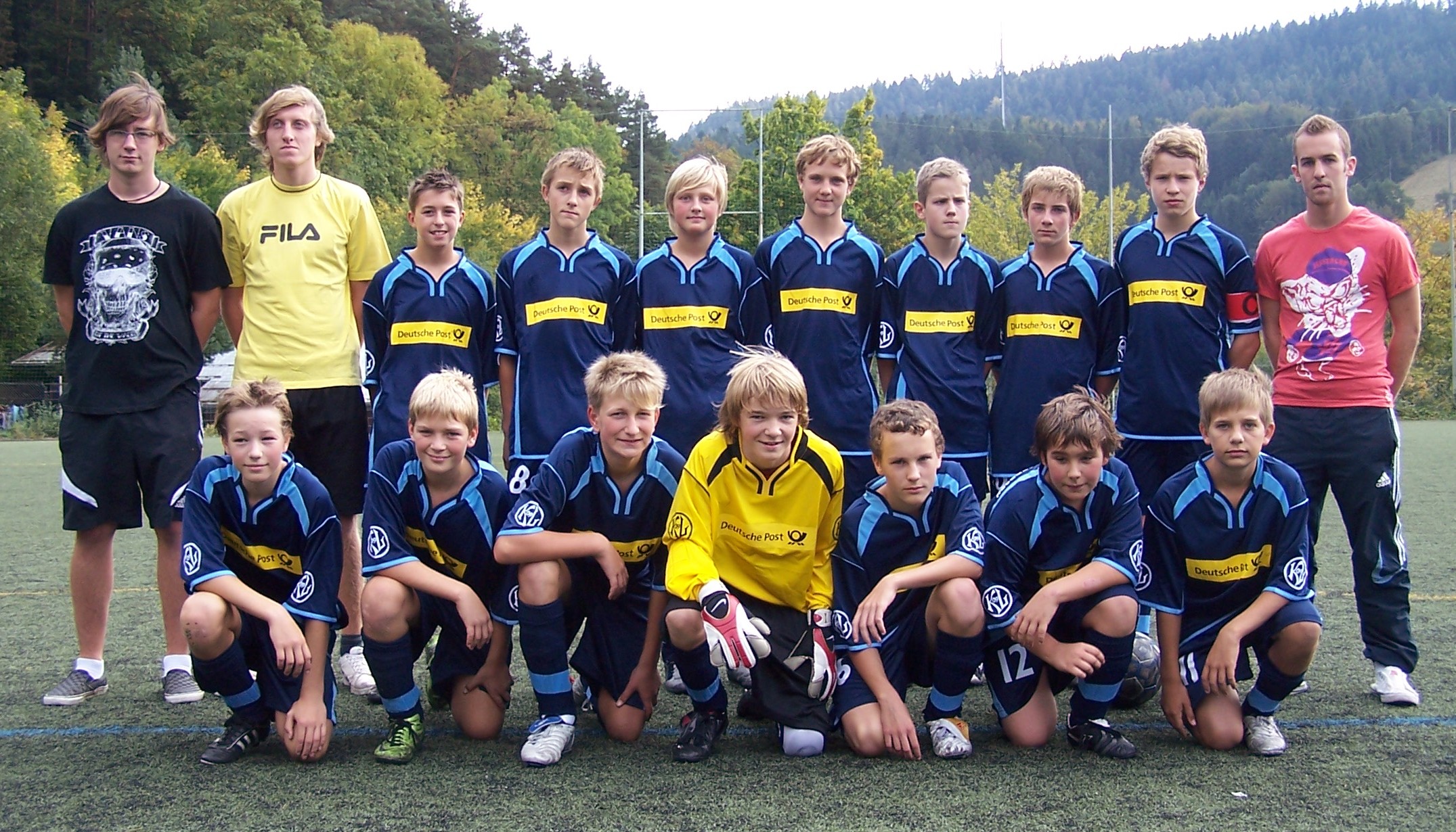 Die C-Junioren des FV Kickers 09 Lauterbach Saison 2009/2010