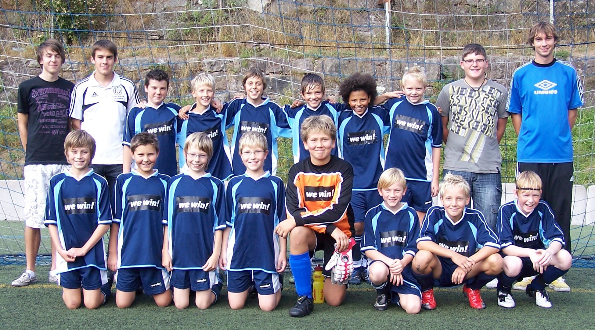 Die D-Junioren des FV Kickers 09 Lauterbach Saison 2009/2010