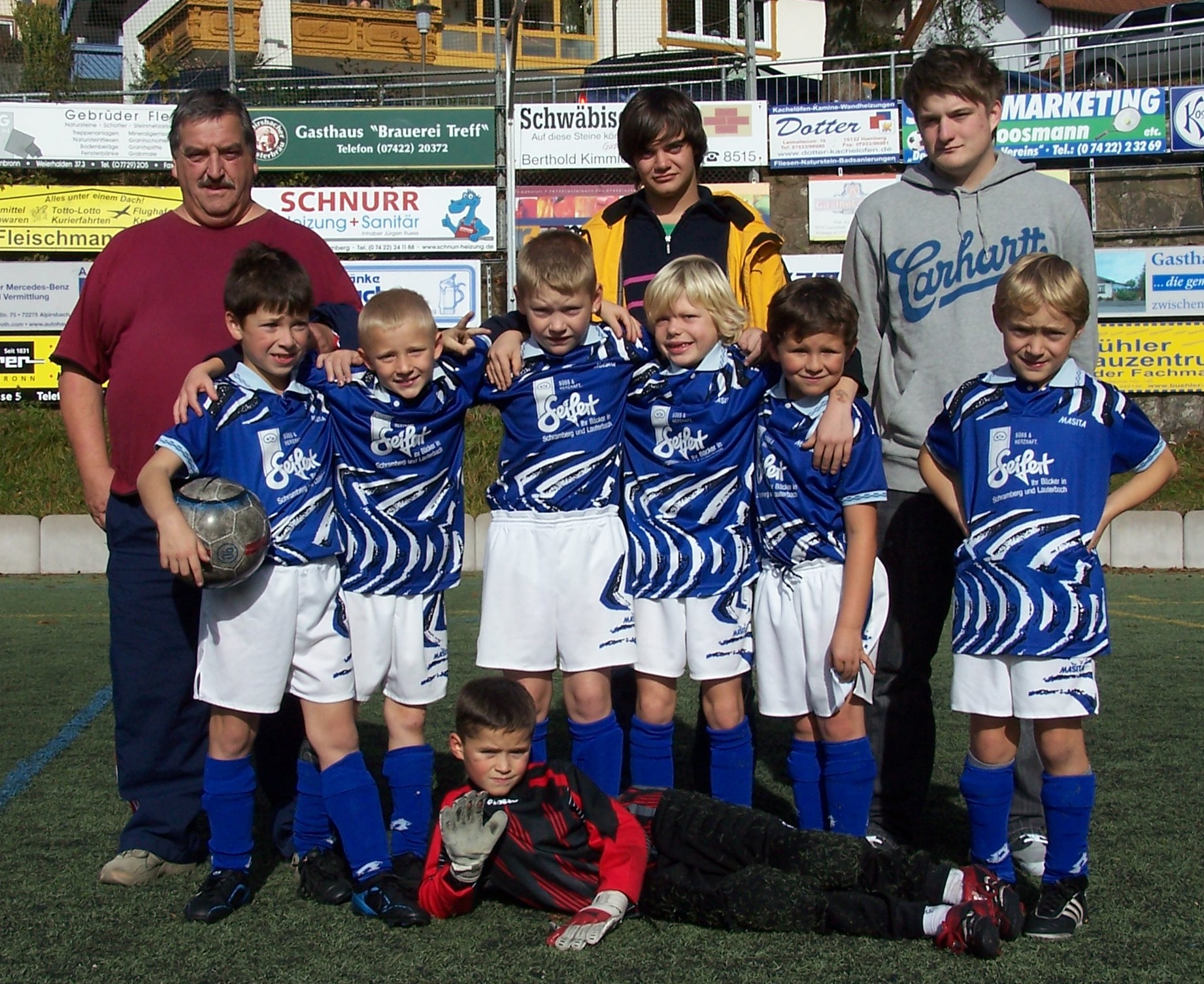 Die F-Junioren der Kickers Saison 2009/2010