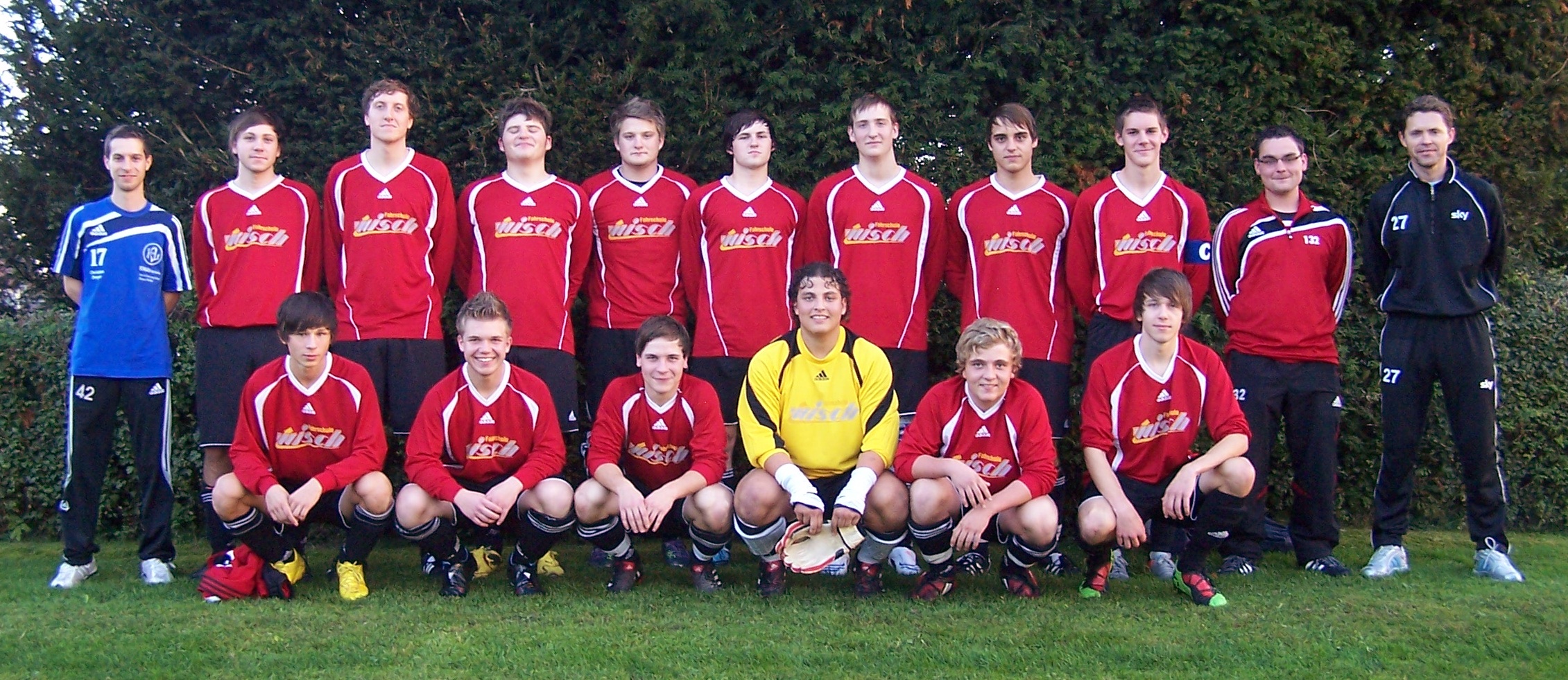 Die A-Junioren der SGM Hardt / Lauterbach Saison 2010/2011