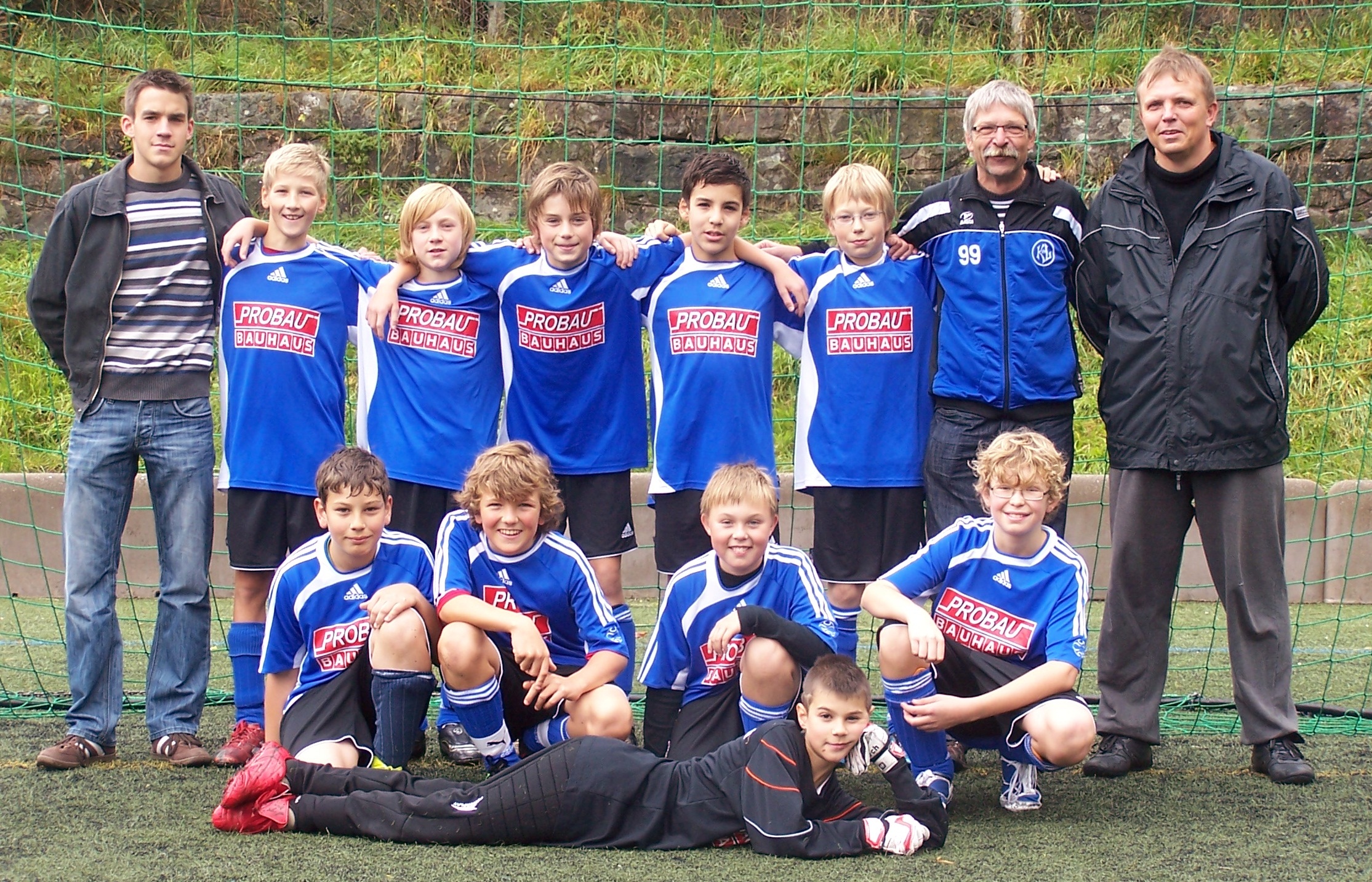 Die D-Junioren des FV Kickers 09 Lauterbach Saison 2010/2011