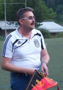 Meisterschaft - Winpelbergabe durch Staffelleiter Stephen Probst