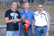 Meisterschaft - Winpelbergabe durch Staffelleiter Stephen Probst