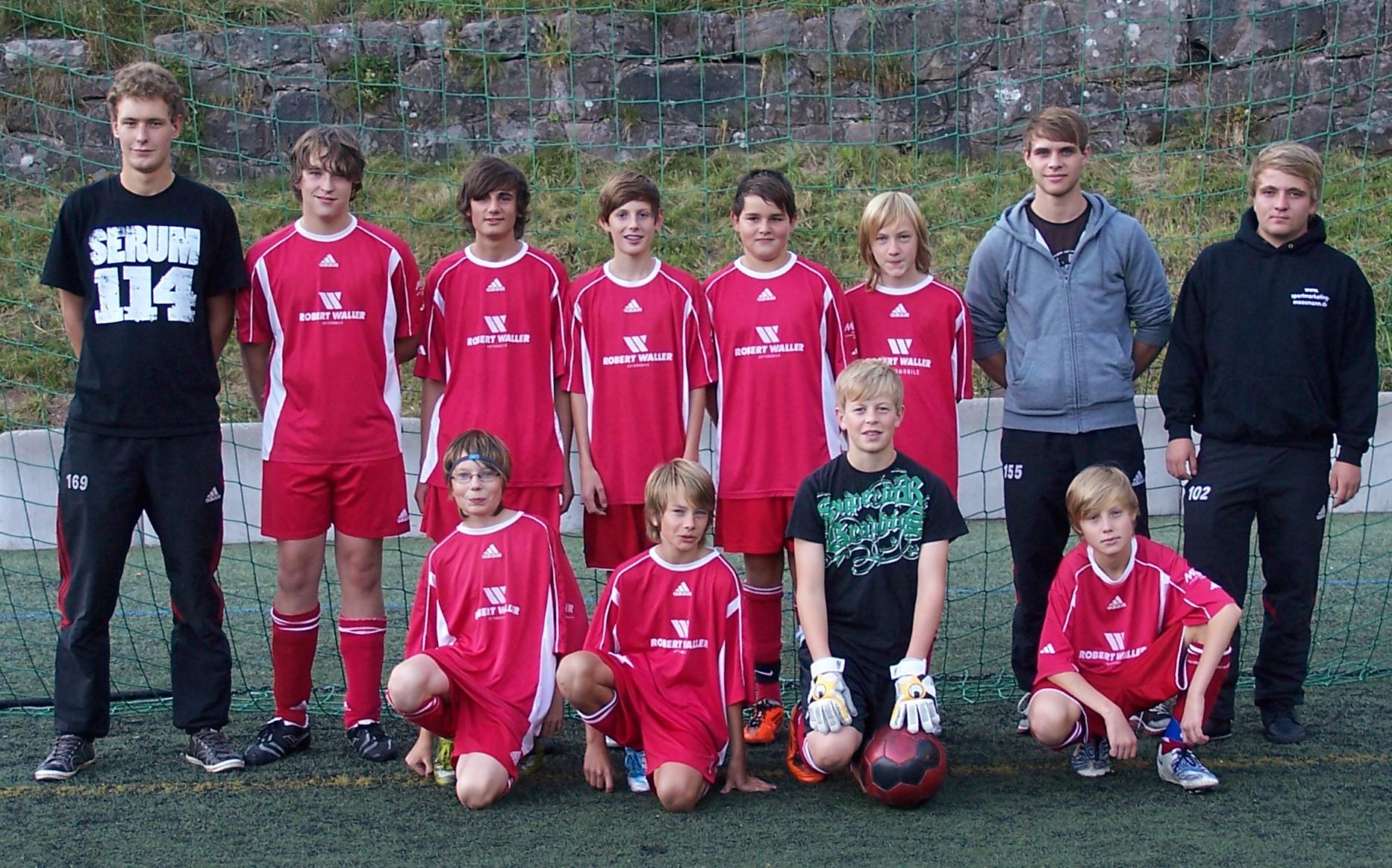 Die C2-Junioren der SGM Lauterbach / Hardt Saison 2011/2012