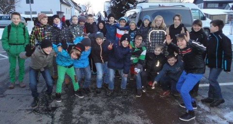 D-Jugend zu Besuch bei den Wildwings