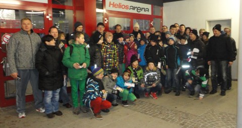 D-Jugend zu Besuch bei den Wildwings