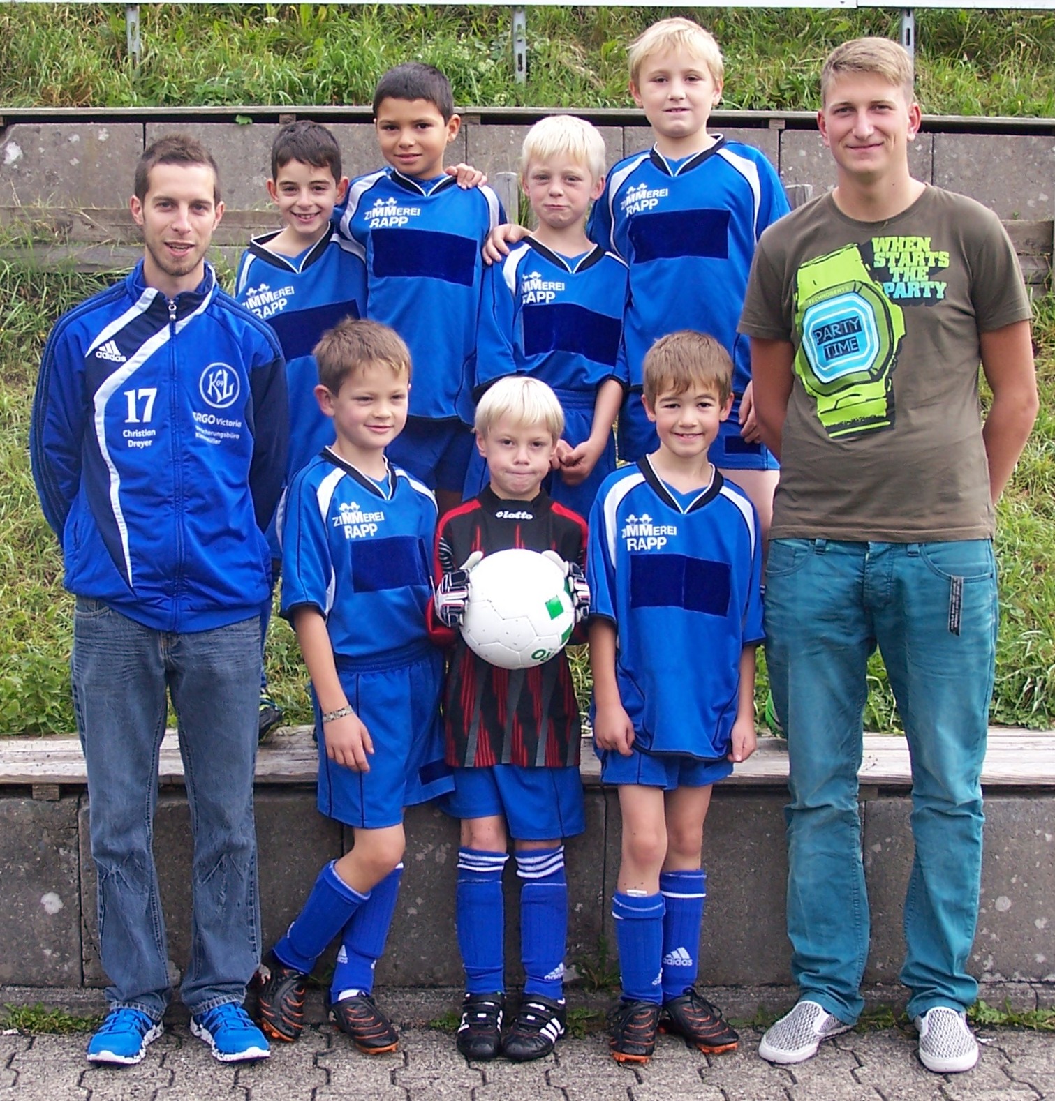 Die F-Junioren der Kickers Saison 2012/2013
