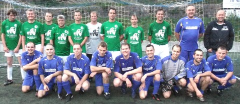 Turniersieger SV Schapbach und der Zweite SV Alpirsbach