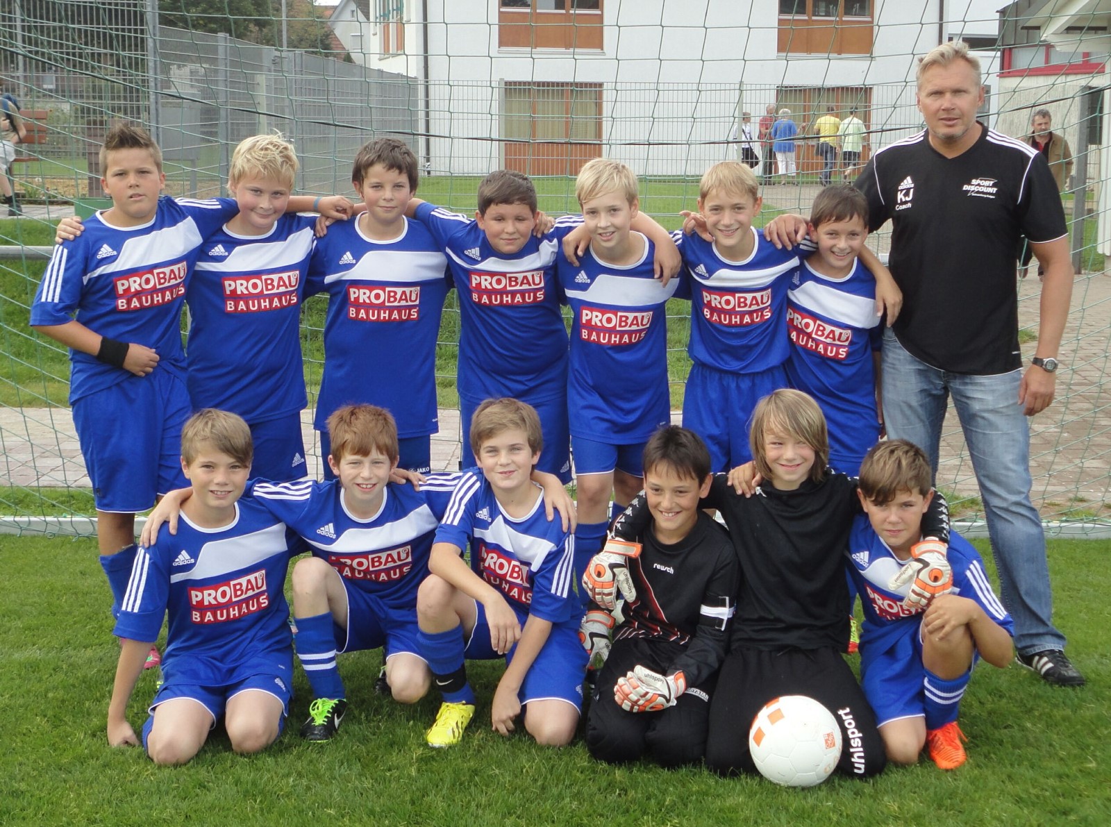 Die D2-Junioren der SGM Lauterbach / Hardt Saison 2013/2014