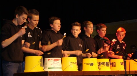 Jugendabend 2014 - C-Jugend mit "We Will Rock You"