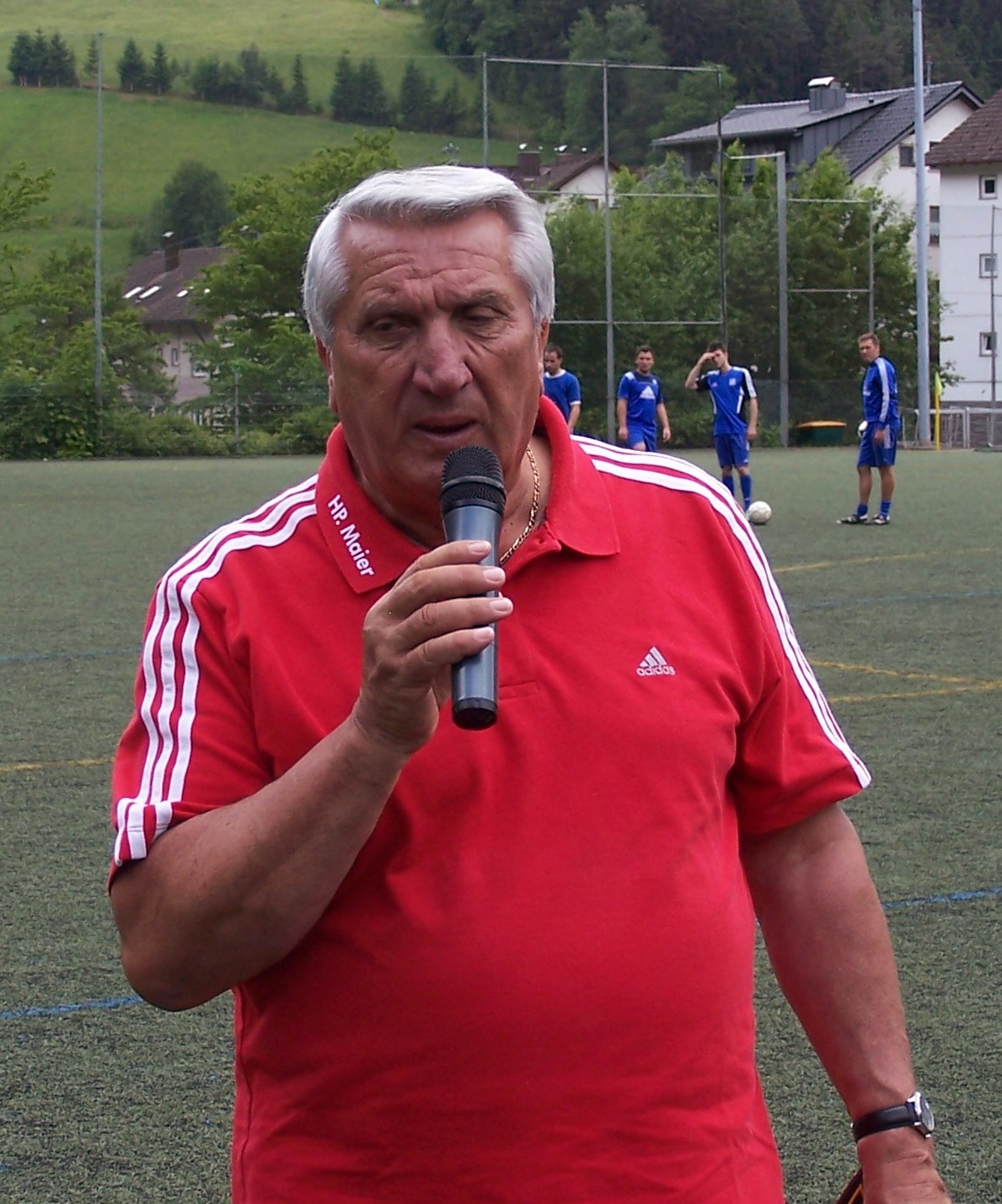 Die 2.Mannschaft feiert die erreichte Meisterschaft in der Kreisliga C1