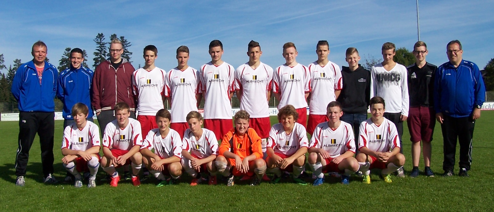 Die B-Junioren des FV Kickers 09 Lauterbach Saison 2014/2015