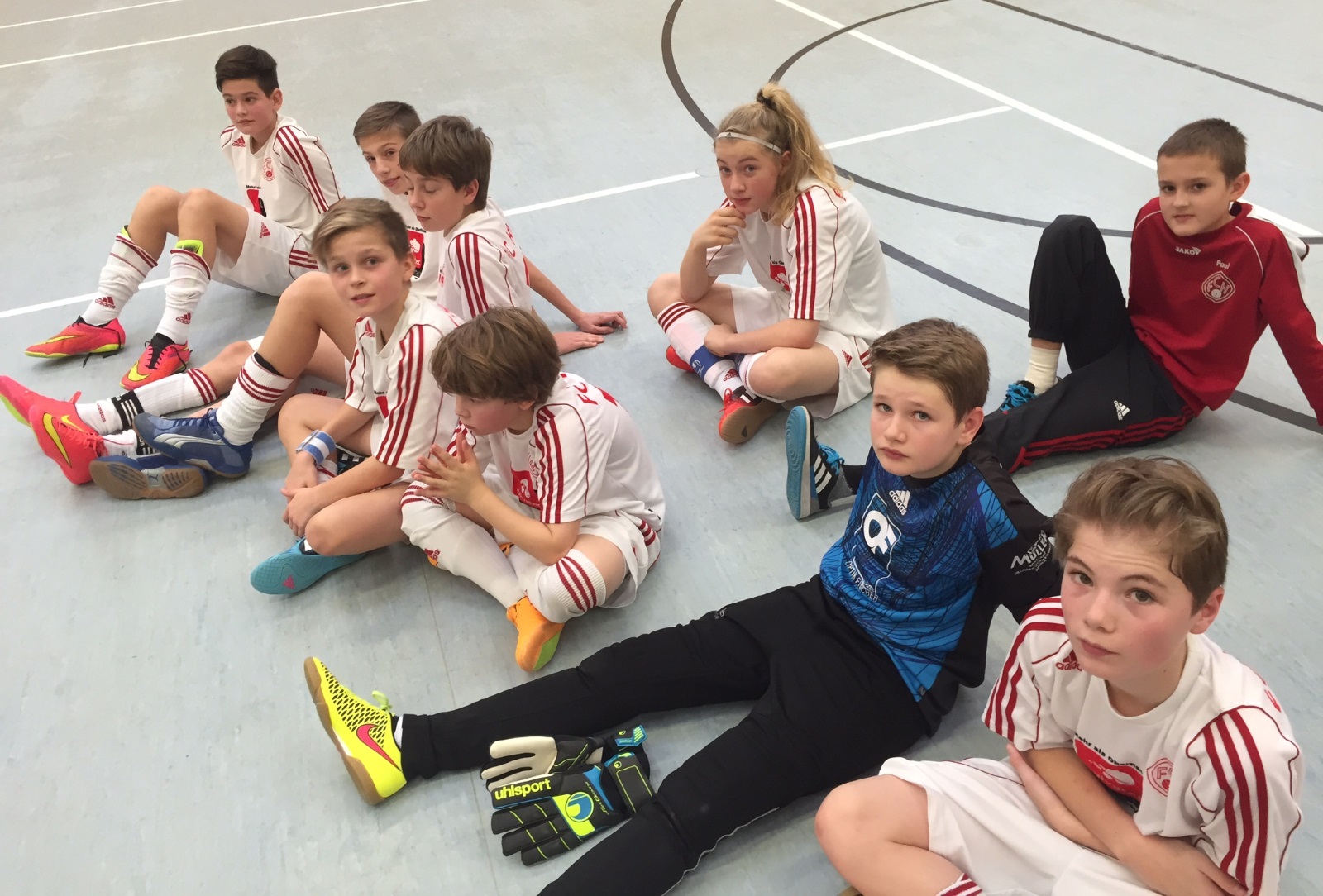 D-Jugend beim Flößercup in Schiltach