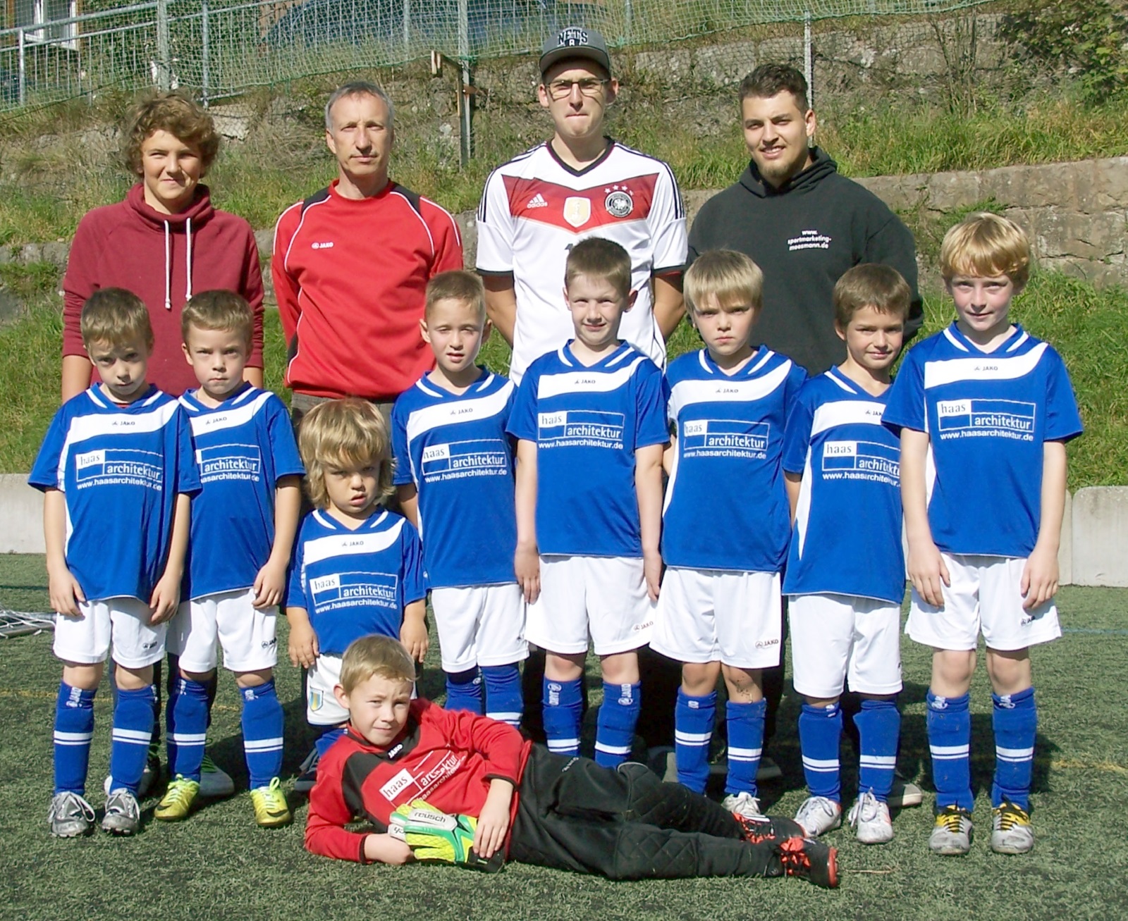 Die F-Junioren der Kickers Saison 2014/2015