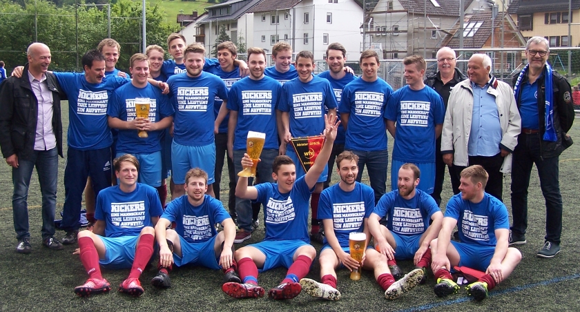 Die Kickers - Meistermannschaft Saison 2015/2016