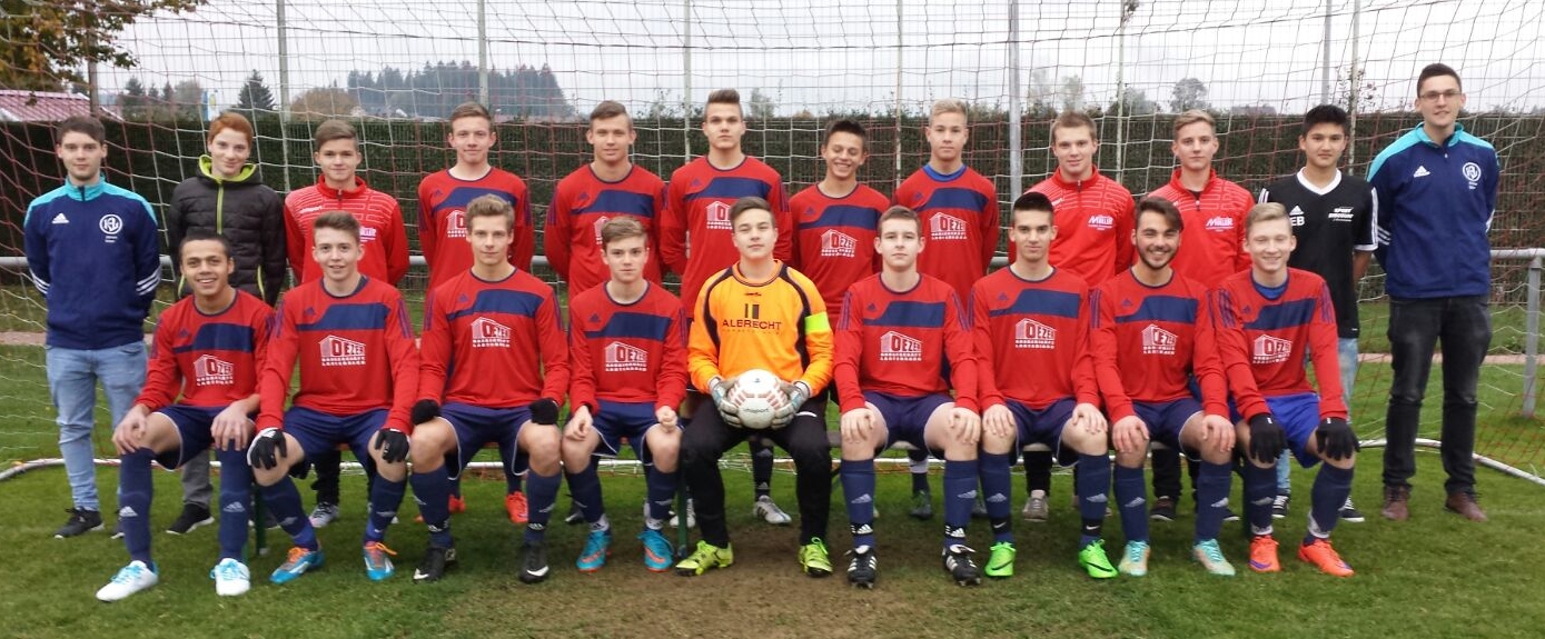 Die B-Junioren des FV Kickers 09 Lauterbach Saison 2015/2016