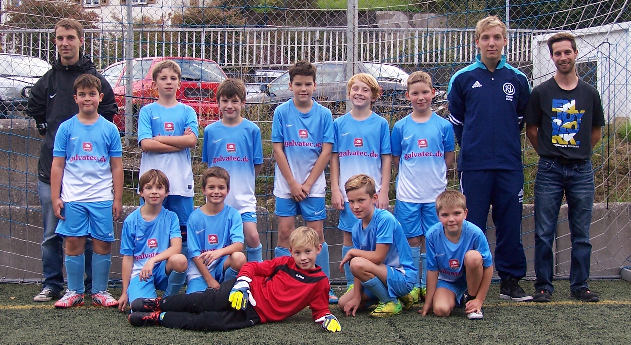 Die E-Junioren der Kickers Saison 2015/2016