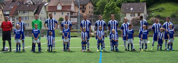 Aufstellung zum letzten Spiel 