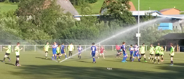 Vorbereitungsspiel der D-Jugend in Unterkirnach