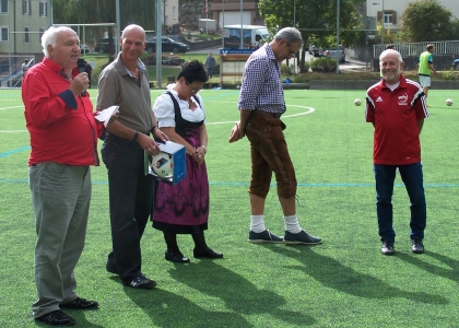 Sportplatzeinweihung