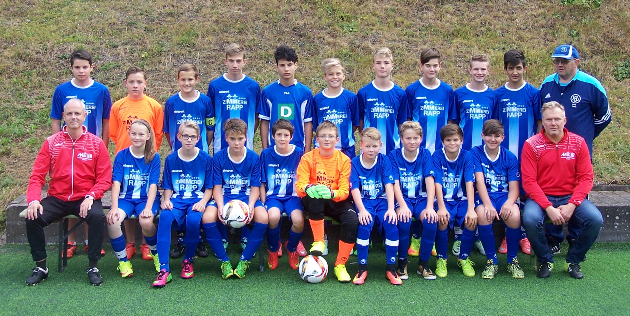 Die C-Junioren der SGM Lauterbach / Hardt Saison 2016/2017