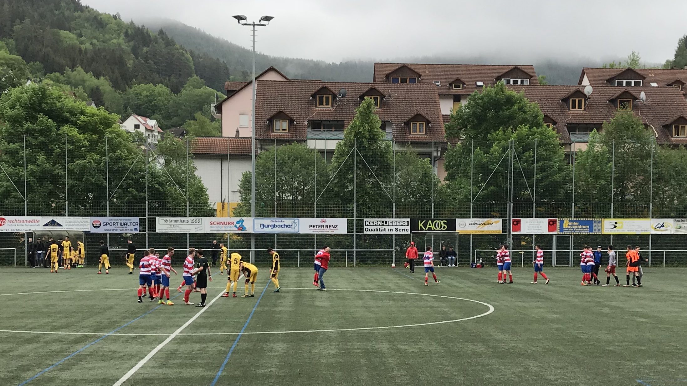 B-Jugend - Meister der Leistungsstaffel 1 Saison 2017/2018 - Elfmeter zum 1:0