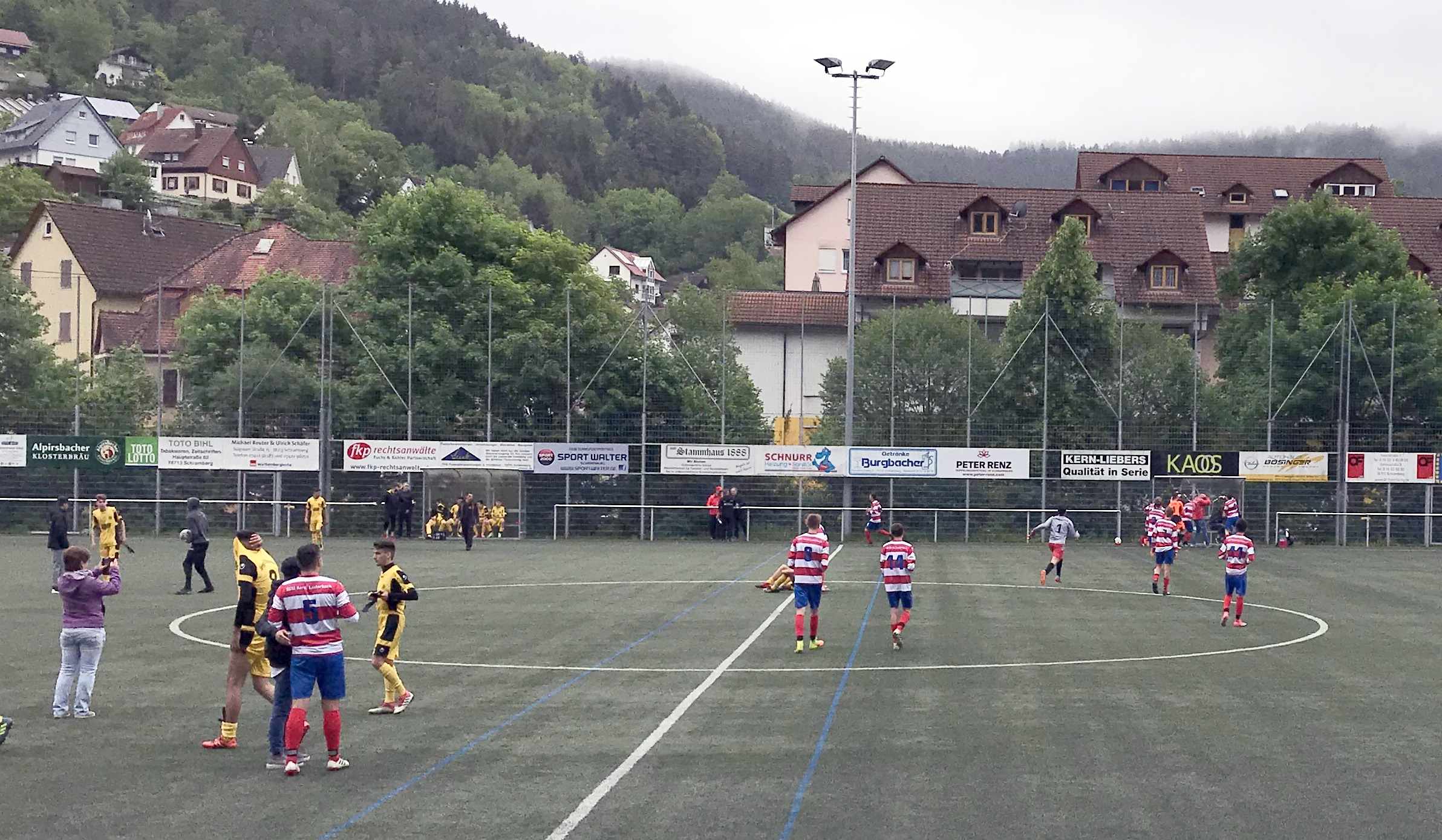 B-Jugend - Meister der Leistungsstaffel 1 Saison 2017/2018 - Elfmeter zum 1:0