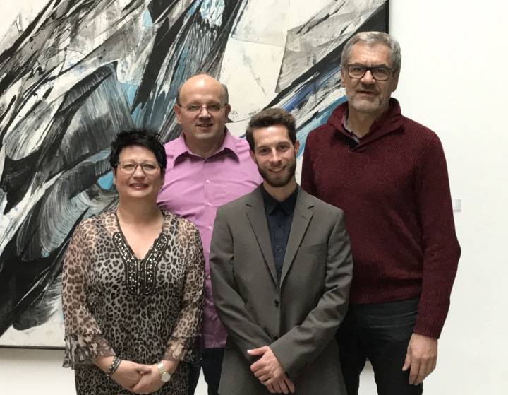 Drei Kickers-Funktionäre wurden bei der Ehrenamtsaktion des Bezirks Schwarzwald in Rottweil geehrt