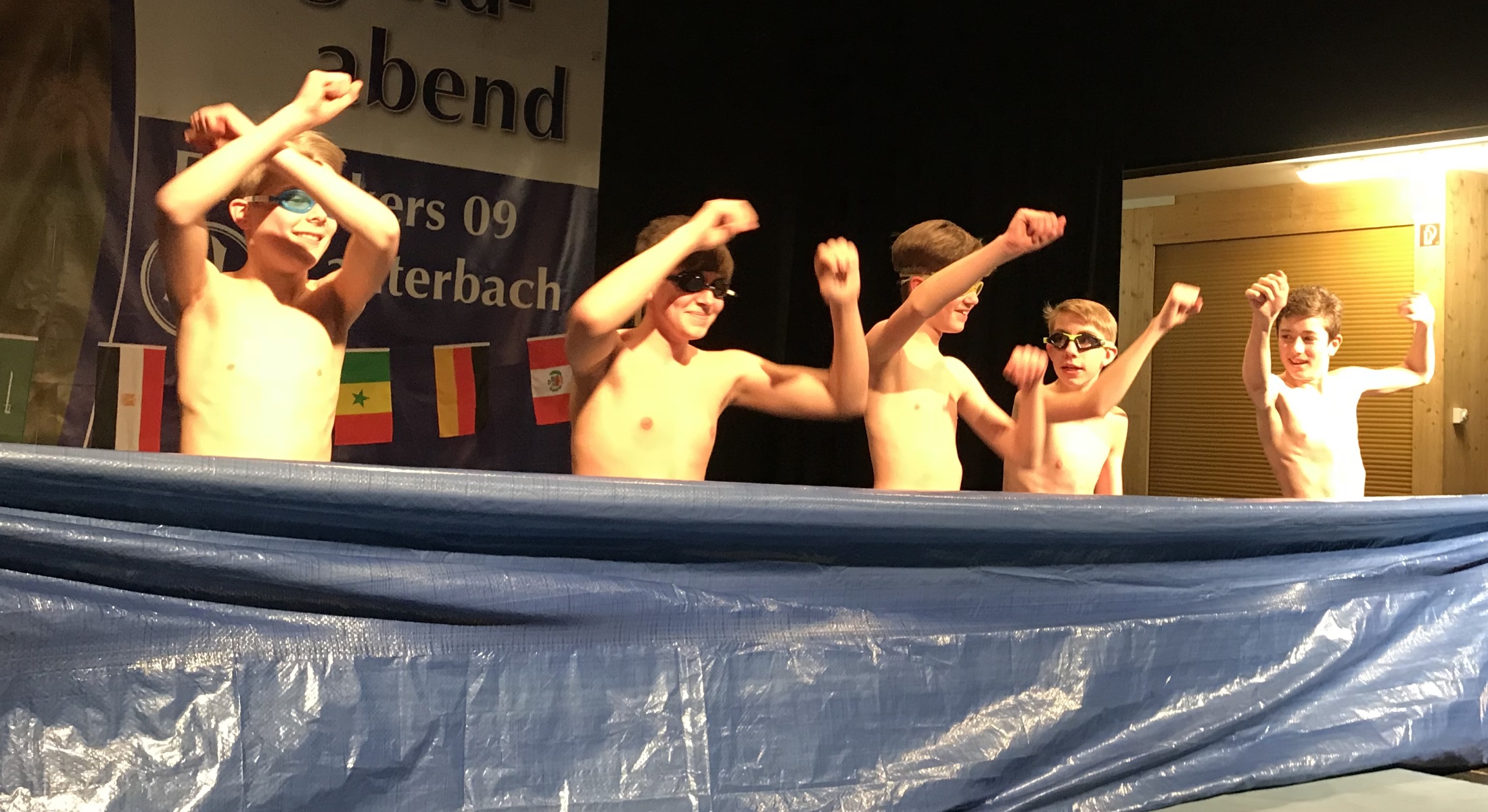 C-Jugend beim Jugendabend 2018 - Baywatch