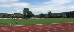Das Trainingsgelnde in Moos