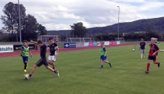 Erste Trainingseinheit beim Trainingslager