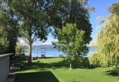 Blick vom Quartier auf den Bodensee