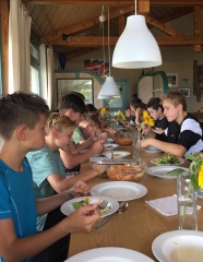 Spagetti zum Mittagessen