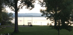 Bereits vor dem Joggen an den See